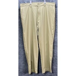 Champion Duo Dry Men's Golf‎ Pants Athleisure Khaki Chino Railroad Size (38x28)
